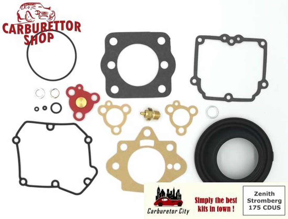 Rebuild Kit for Stromberg 175 CD US carburetor for Volvo and Saab 9606207000
