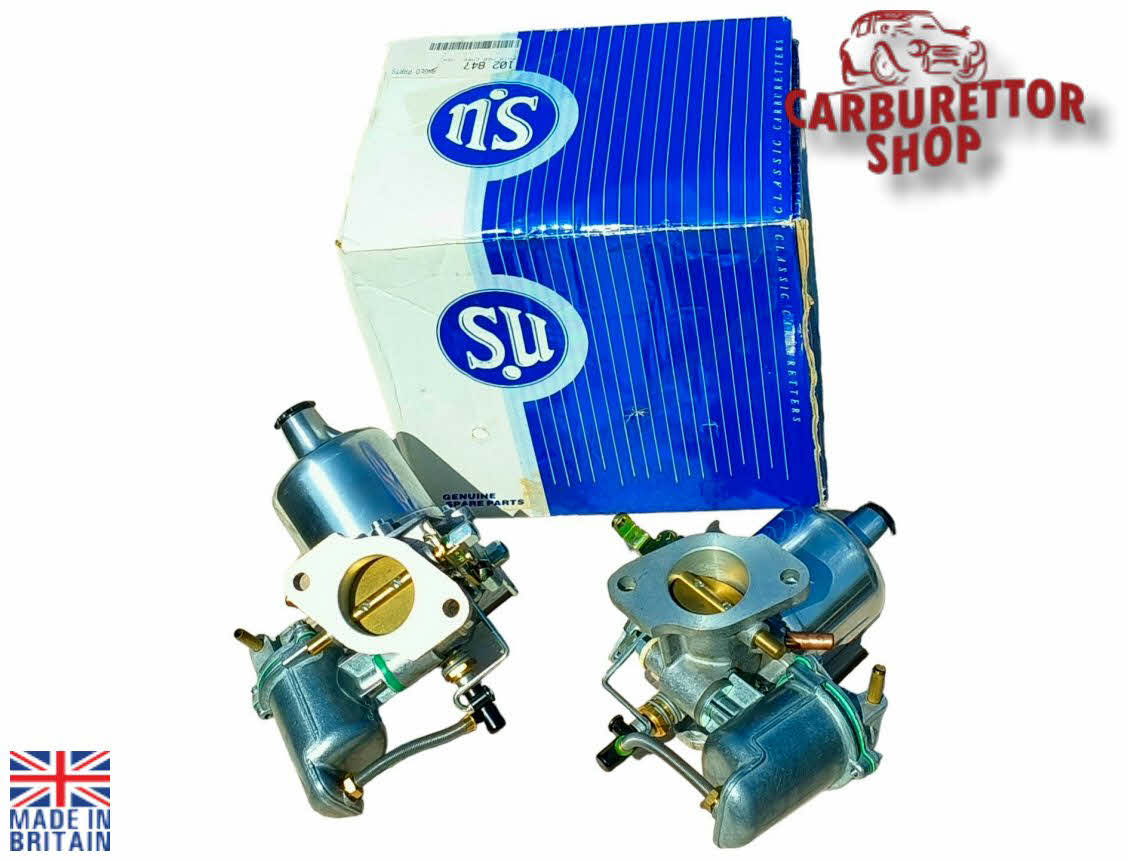 Set of 2 x SU HS4 Carburators for MG MGB - AUD325 - NEW-OLD-STOCK