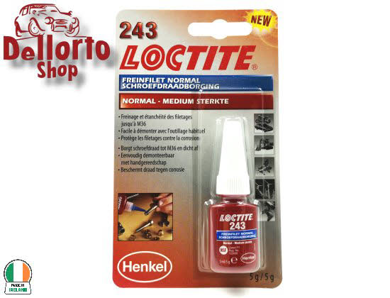  Loctite 243 Medium Threadlocker by Loctite : Automotive